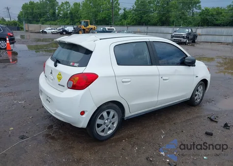 2015 Mitsubishi Mirage Es из США, поврежденный, VIN ML32A4HJ2FH038000